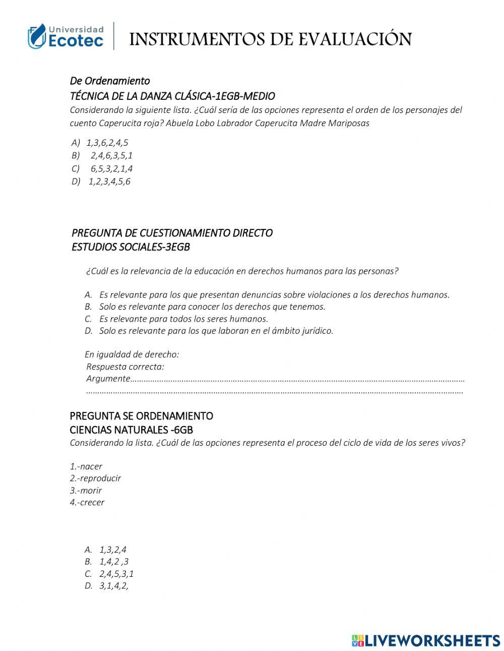 Tecnicas de evaluacion-grupo 1