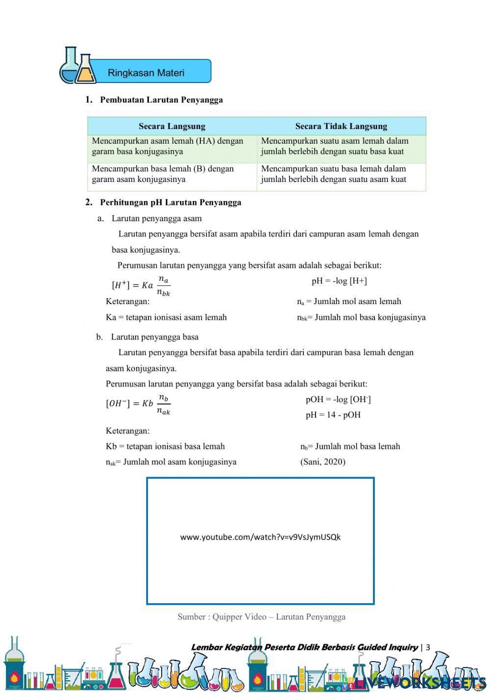e-LKPD 2 LARUTAN PENYANGGA