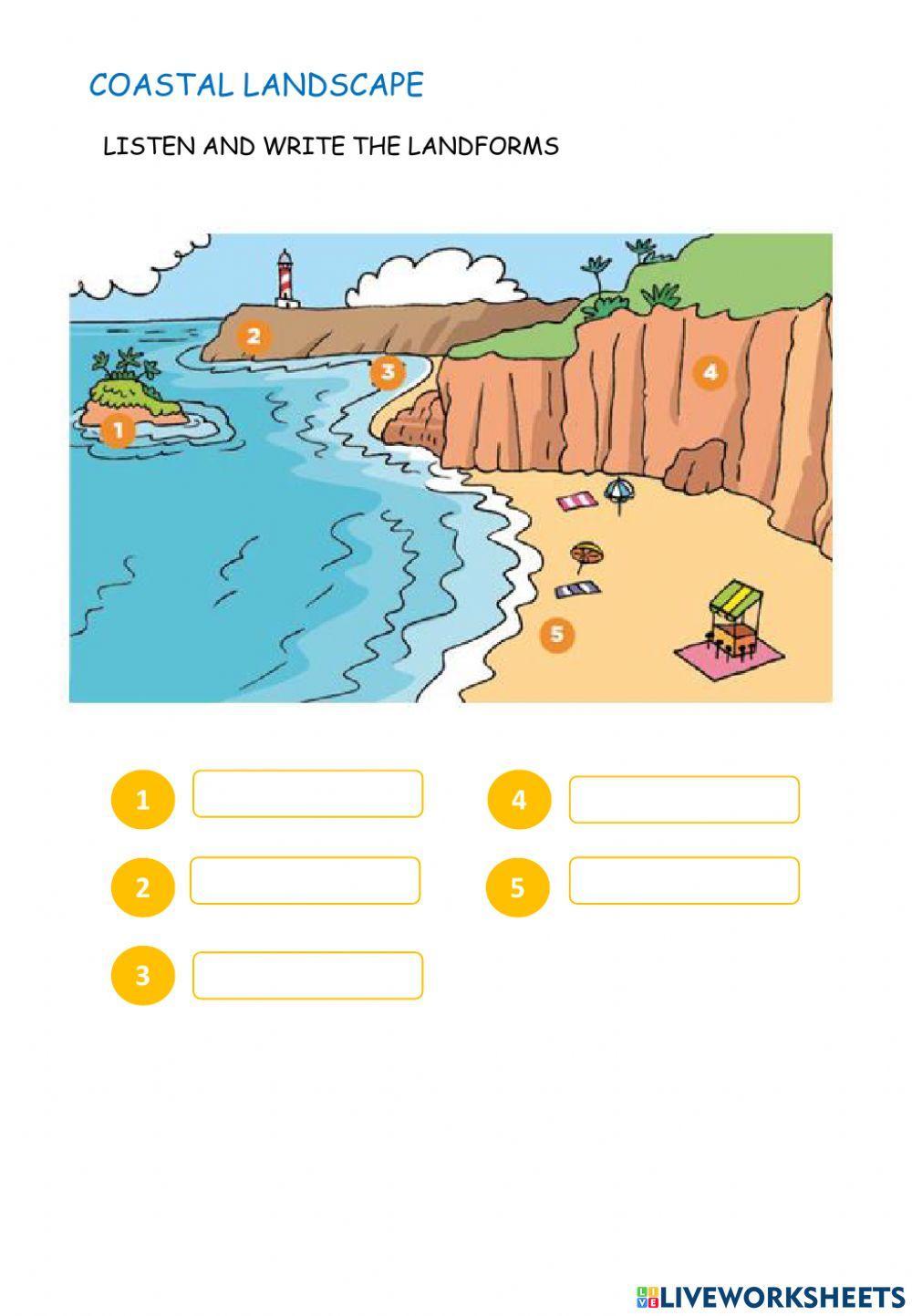 Coastal landscape Coastal landscape
