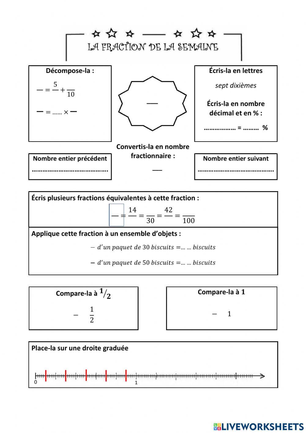 La fraction de la semaine (2)