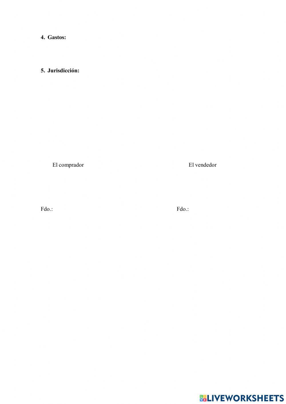 Contrato compraventa mercantil act 2