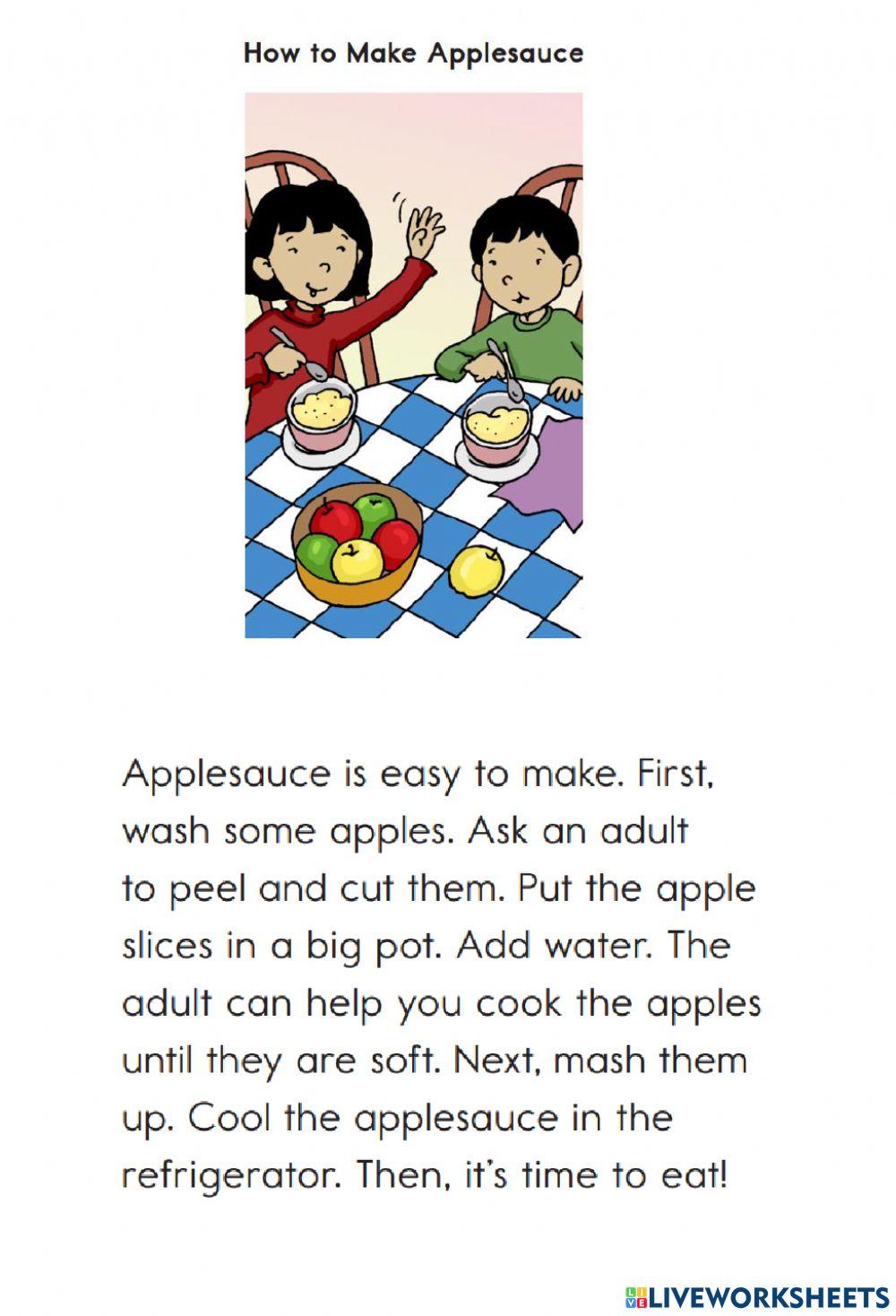 How to Make Applesauce