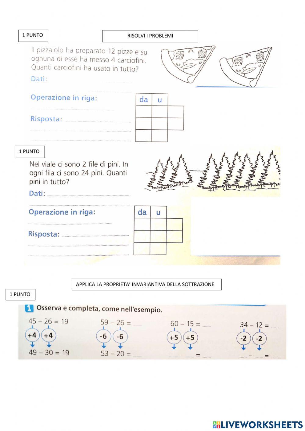 Verifica di matematica