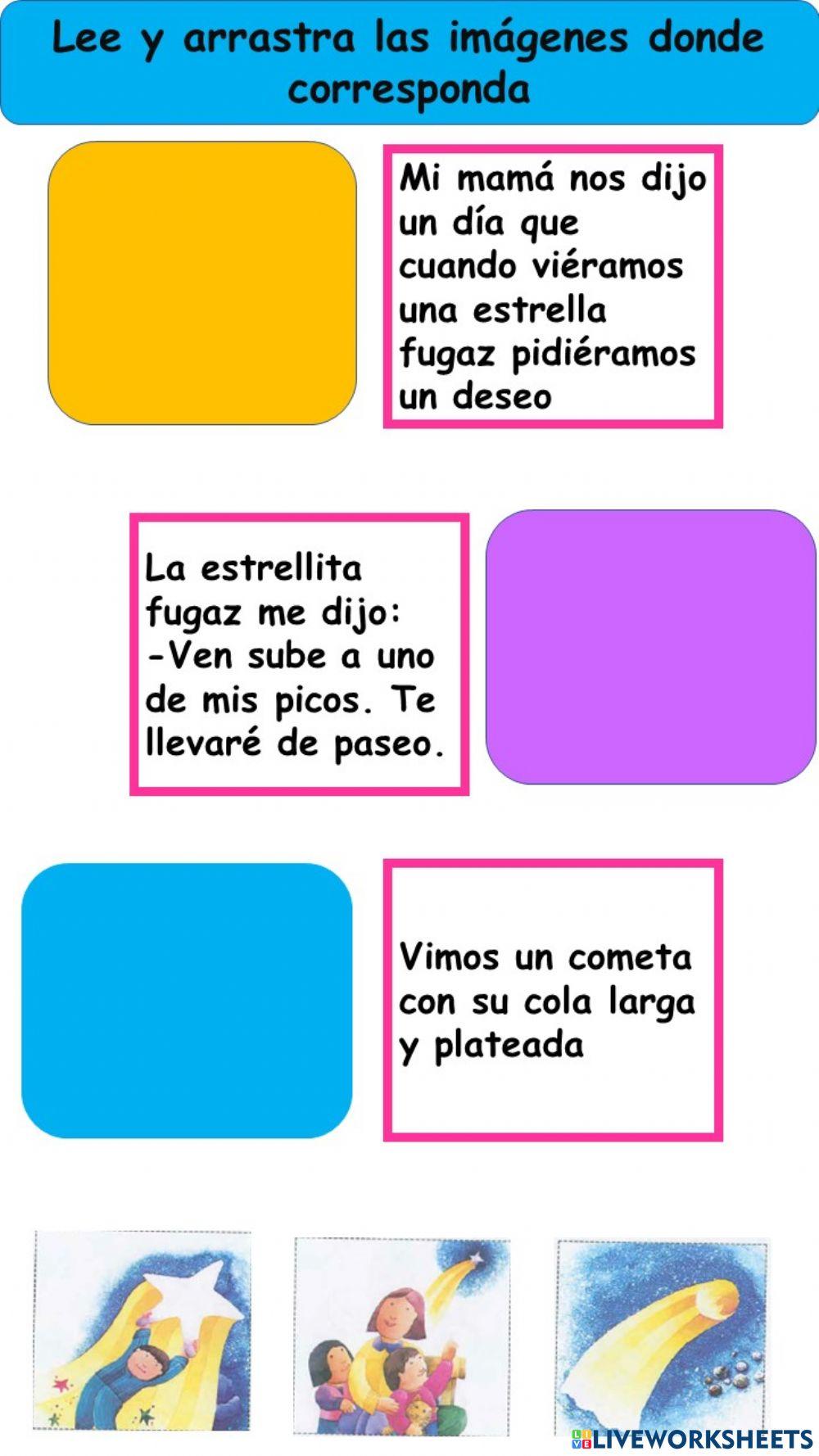 Lectura estrellita fugaz