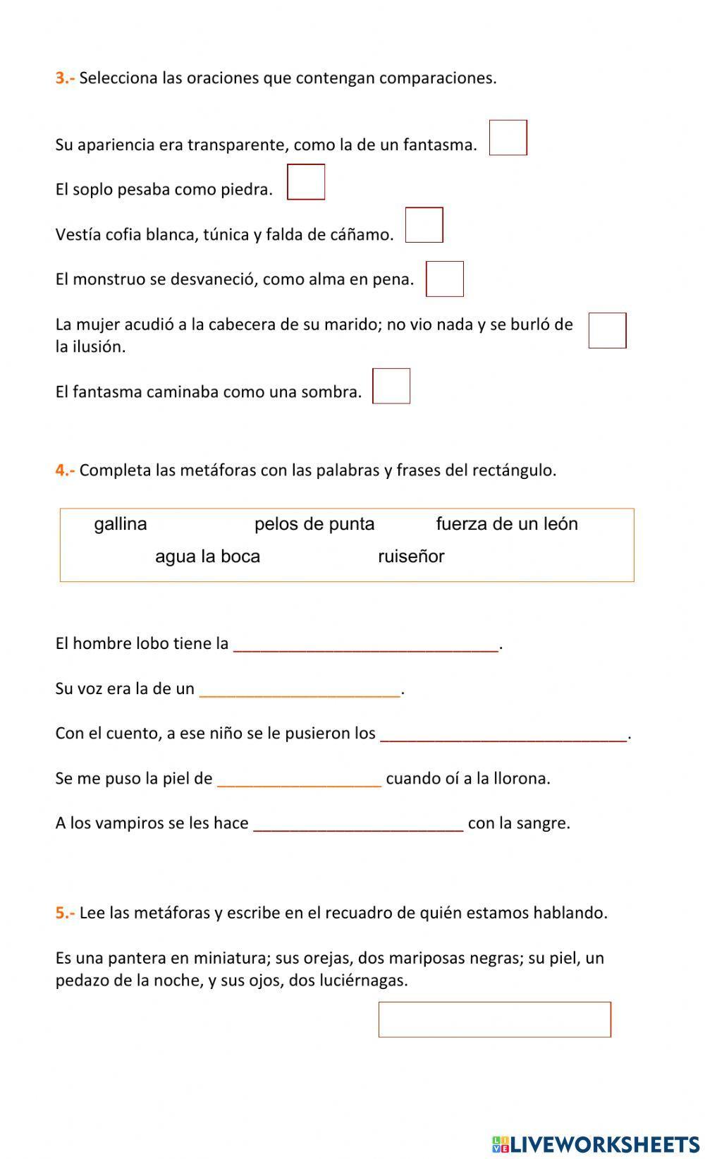 Cuentos de terror, misterio o suspenso