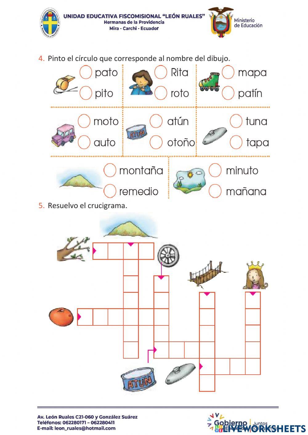 Fonema Grafema ratón