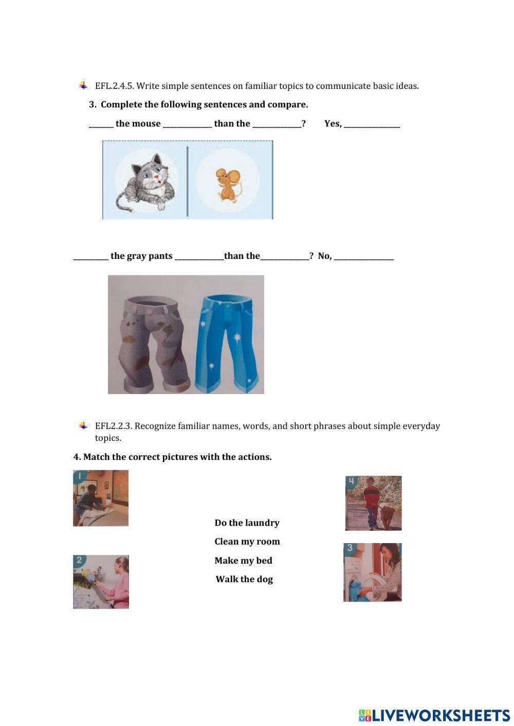 7th level English Exam