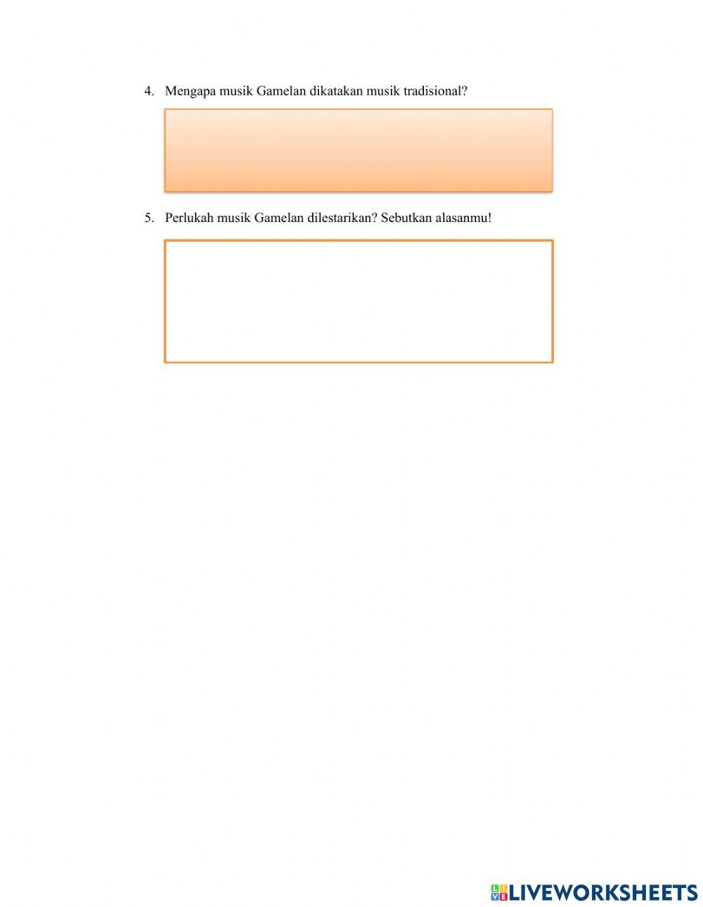 E-LKPD Musik Gamelan
