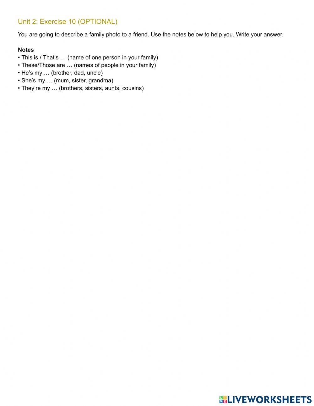 Mindset Foundation - Languague Builder Skills Modules - Unit 2 Ex10