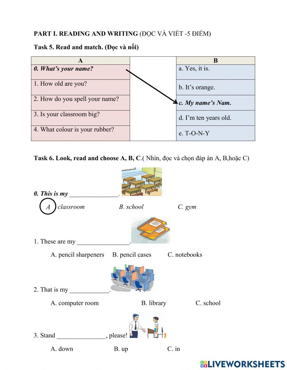 BÀI KIỂM TRA CUỐI KÌ 1-TIẾNG ANH 3-NVT-KRONGANA