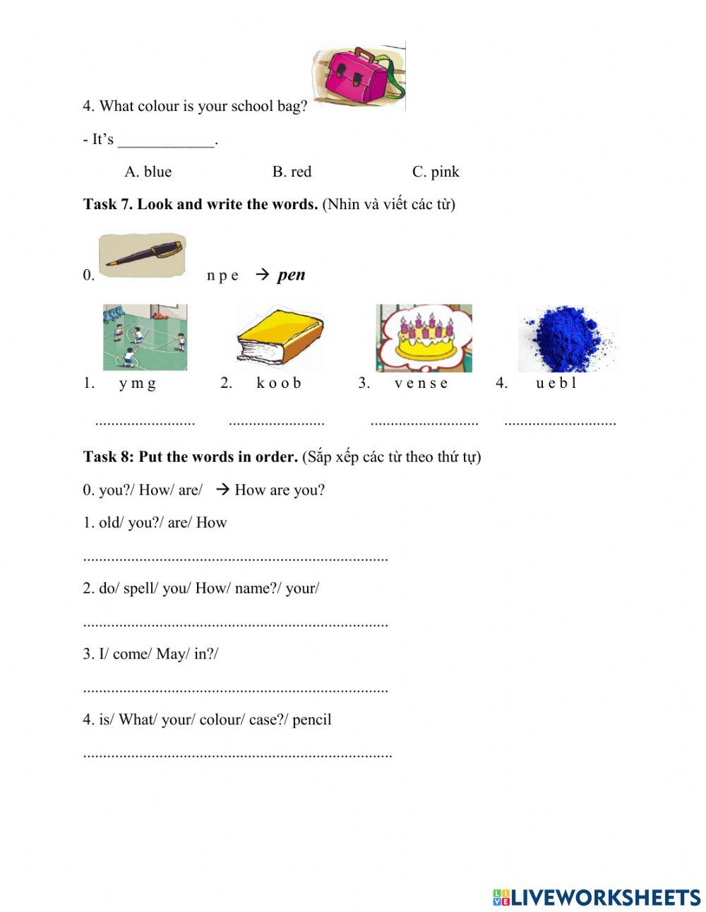 BÀI KIỂM TRA CUỐI KÌ 1-TIẾNG ANH 3-NVT-KRONGANA