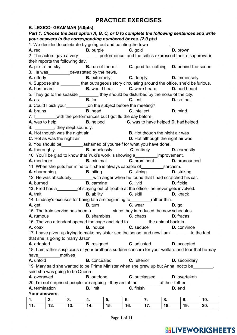 Đề HSG DUYÊN HẢI LỚP 10 - 2018