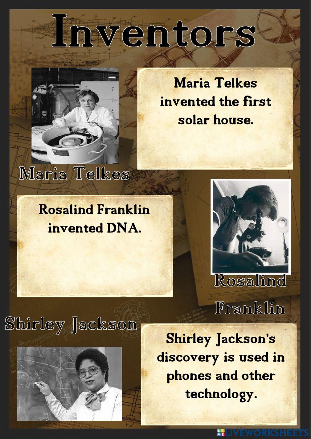 Inventors Unit 5 Review