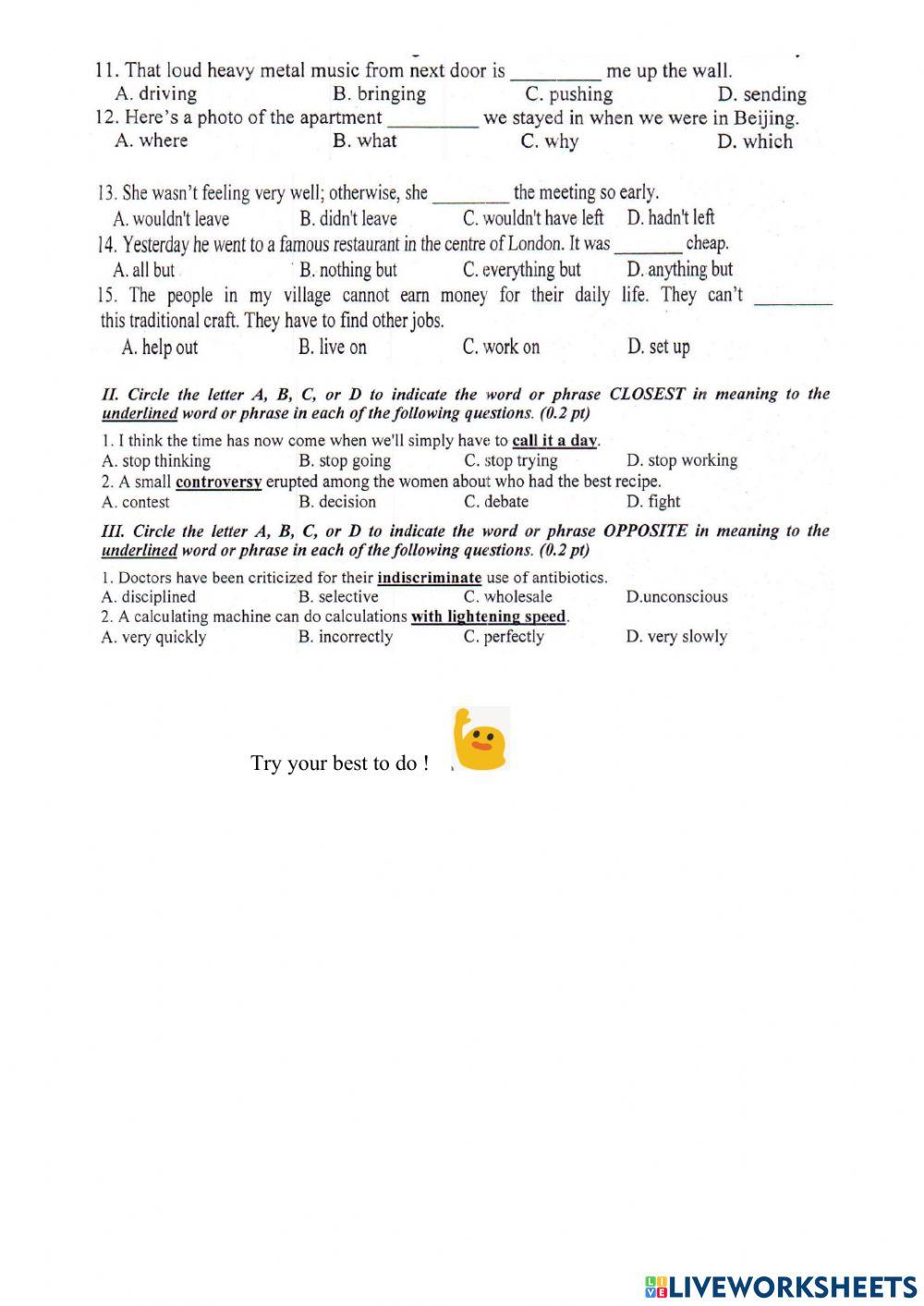 De Thi HSG cap TP Hanoi (2021)