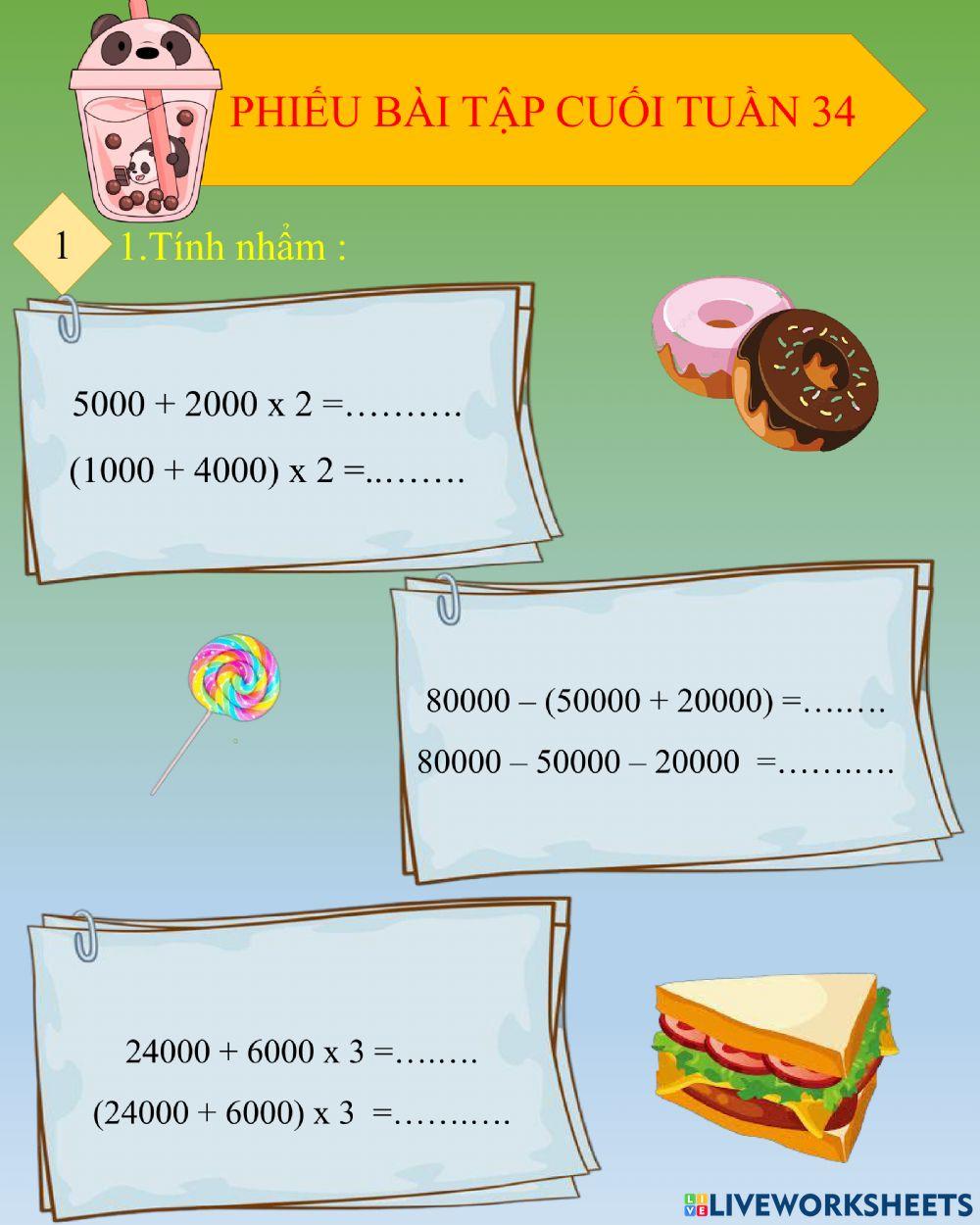 Bài tập cuối tuần 3