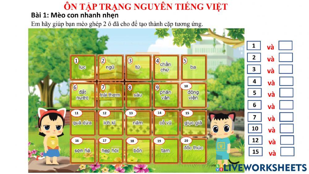 Trạng nguyên Tiếng Việt