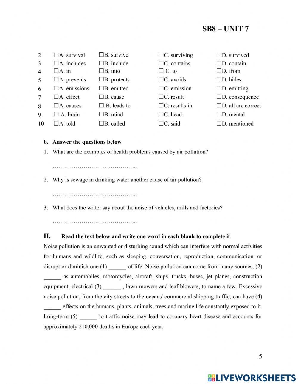 SB8-u7-practice test