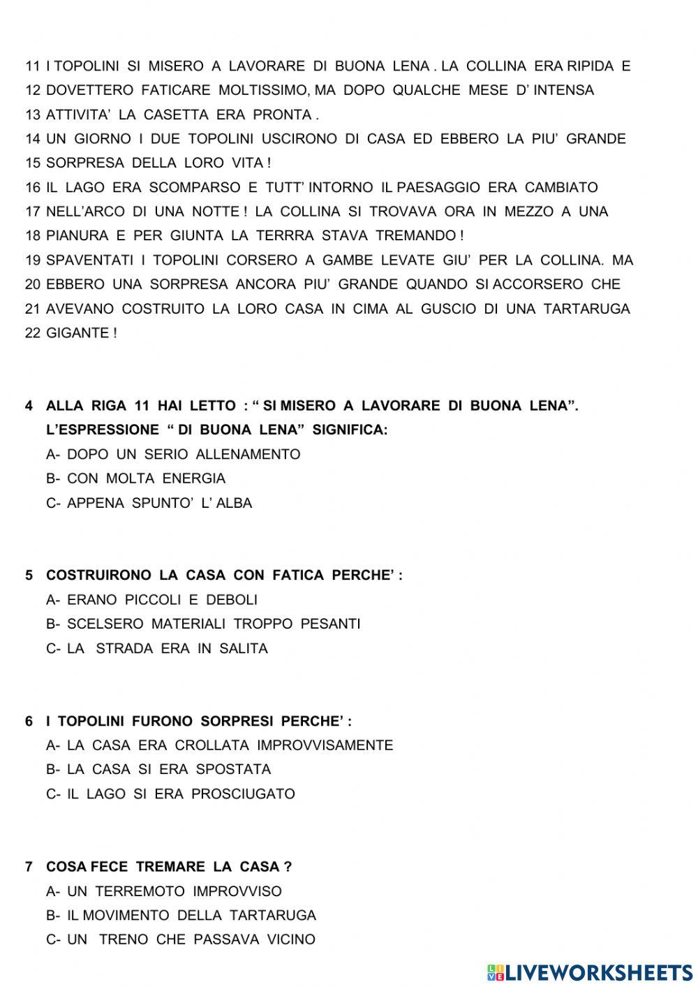 La tartaruga gigante