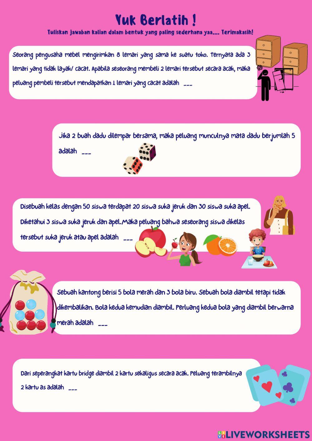 Peluang Suatu Kejadian