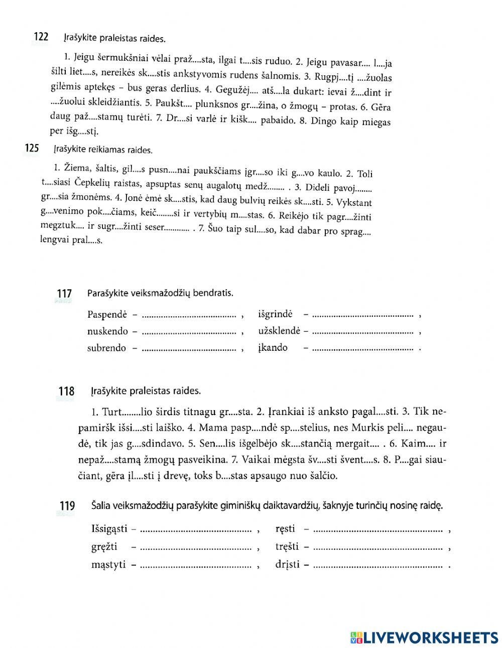 5 klasė nosinės šaknyje 2