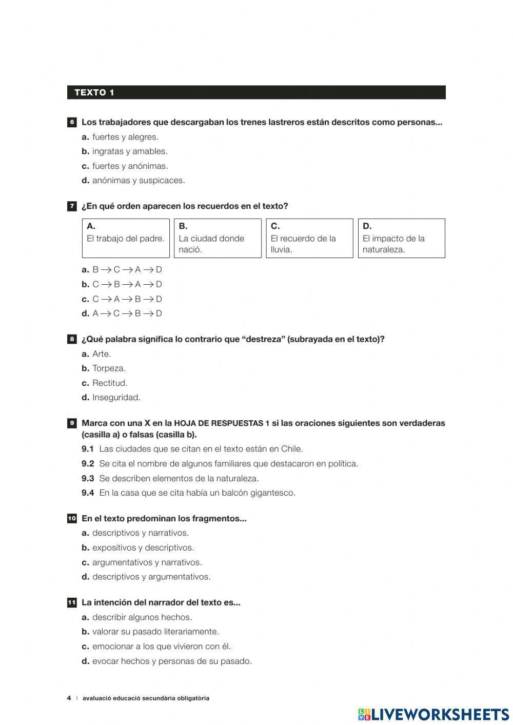 Competencias básicas 4ESO