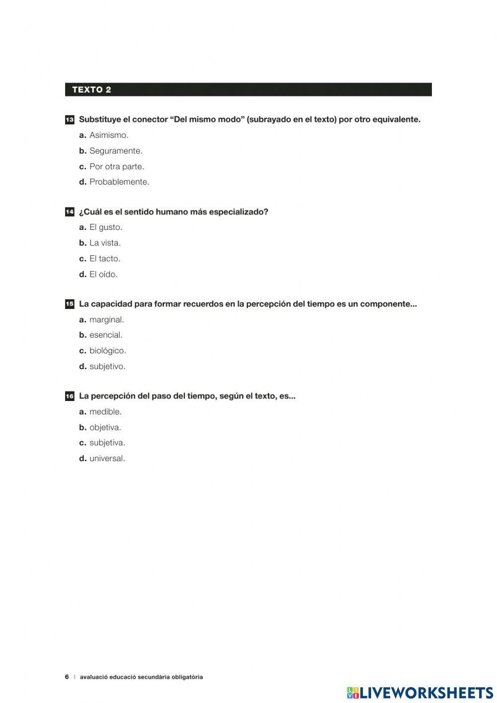 Competencias básicas 4ESO