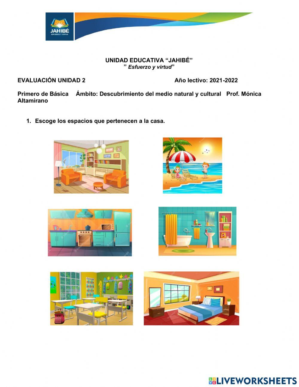 Evaluación Unidad 2 Descubrimiento