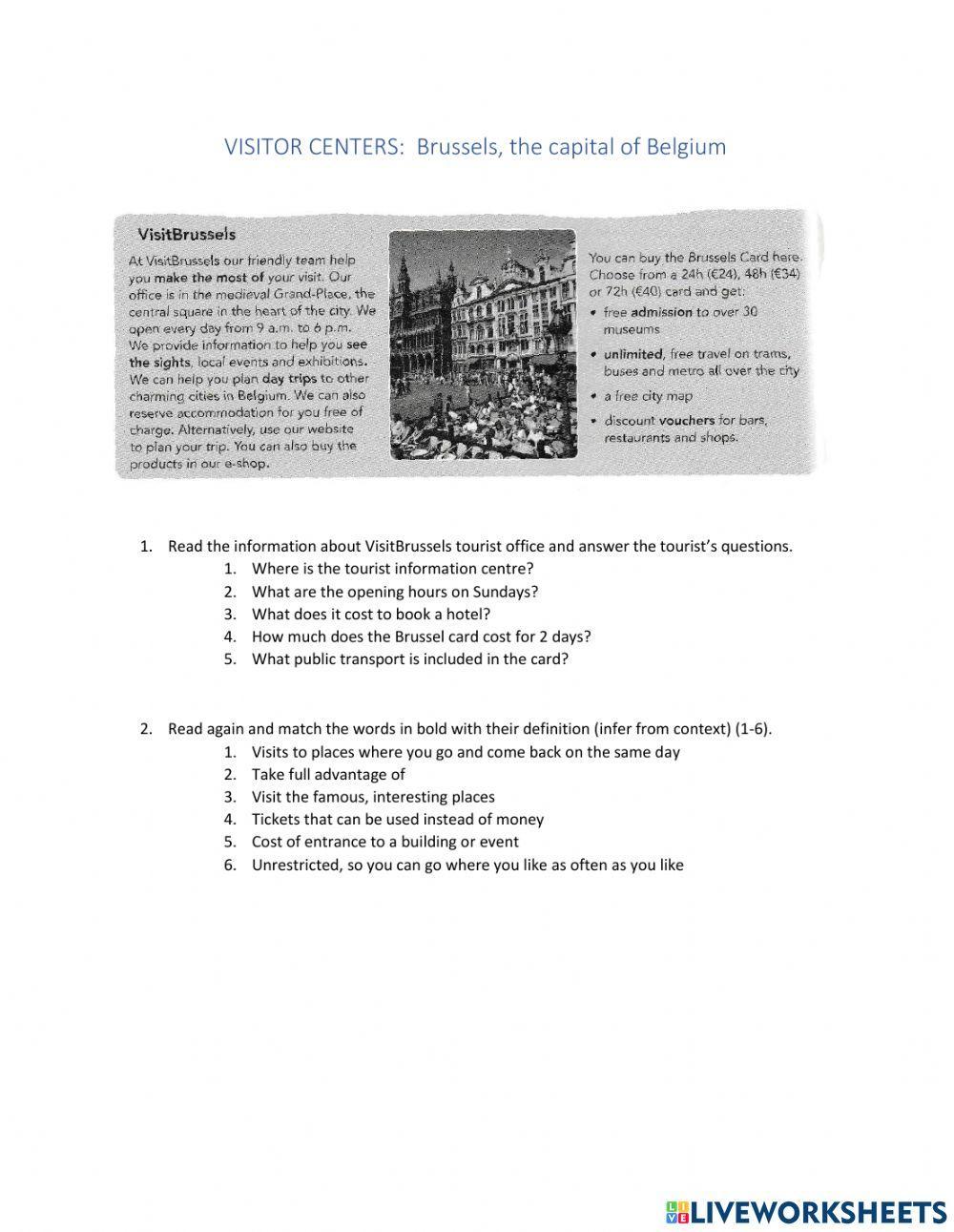 Reading.  Visiting amazing places 