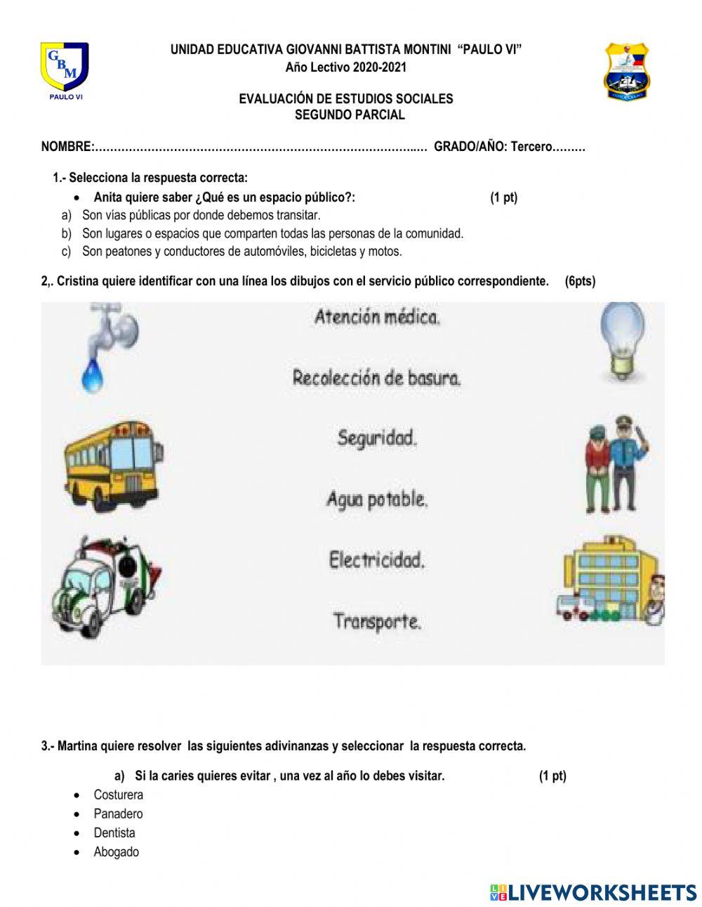 Evaluación ii parcial