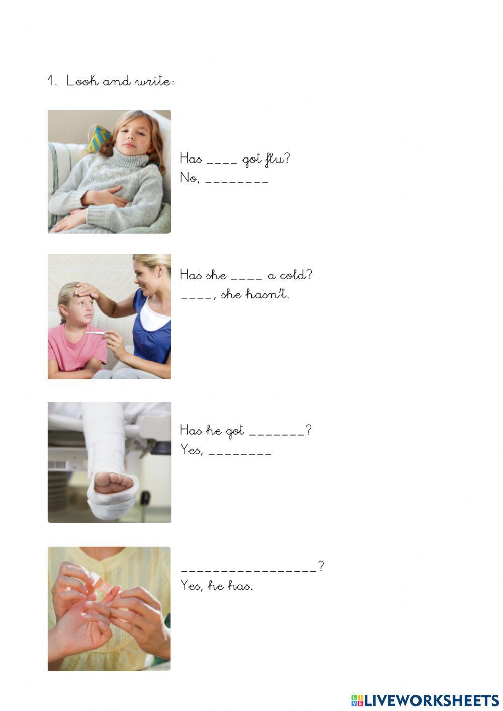 Have got and feel: questions