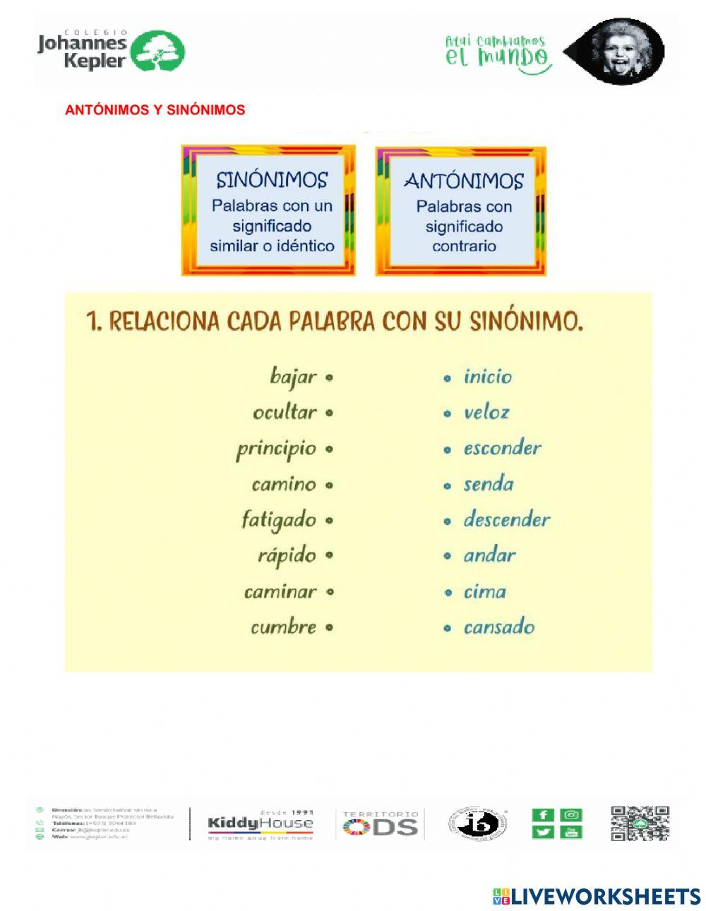 Guía de estudios  lenguaje 1 4to de básica