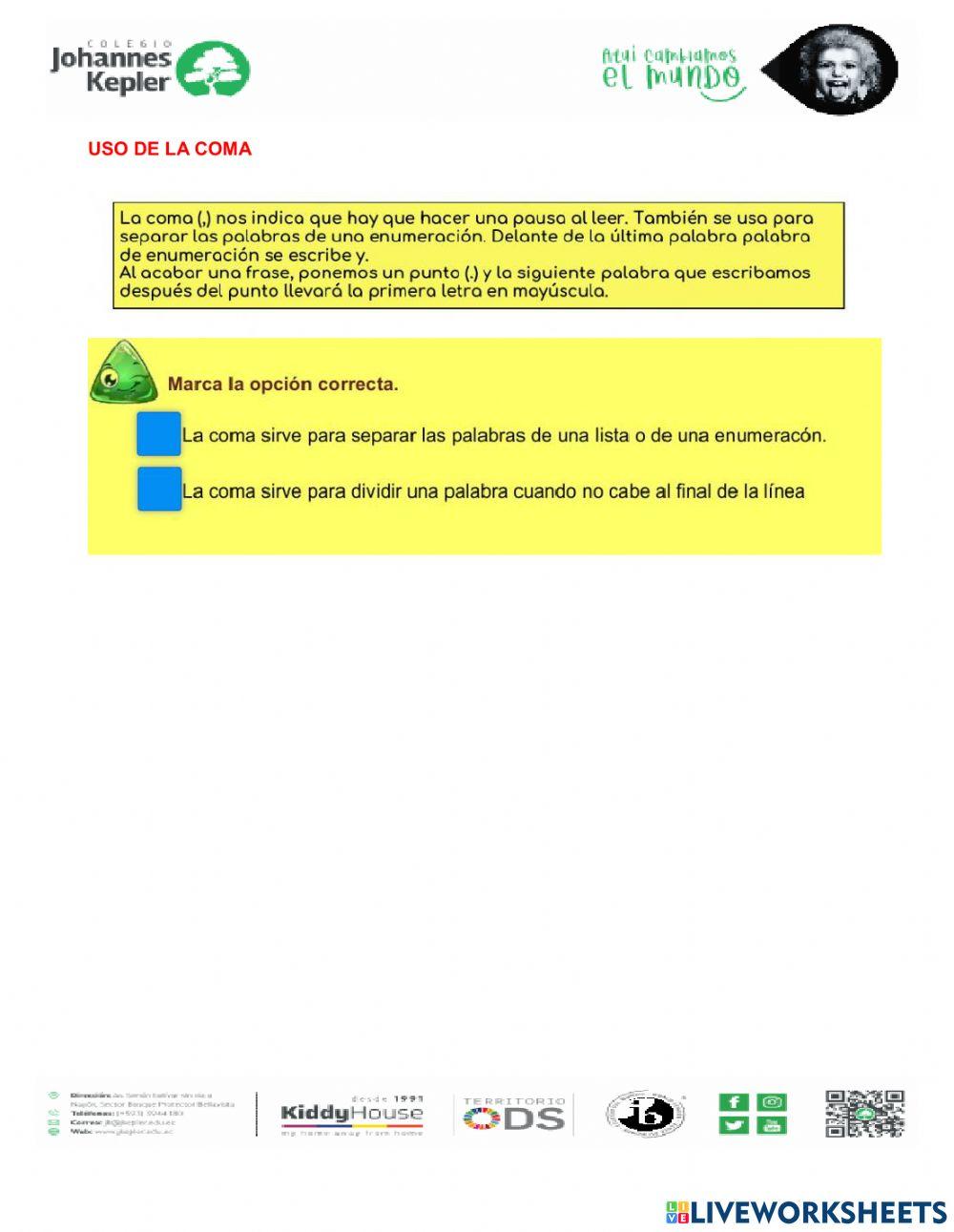 Guía de estudios  lenguaje 1 4to de básica