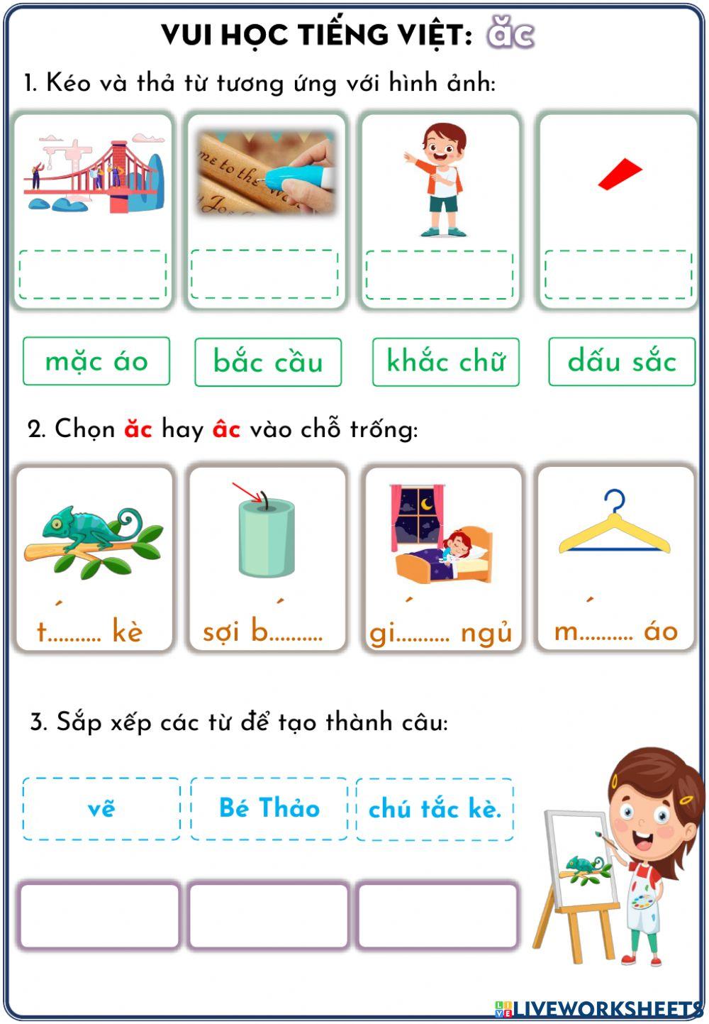 Phiếu ôn tập ăc