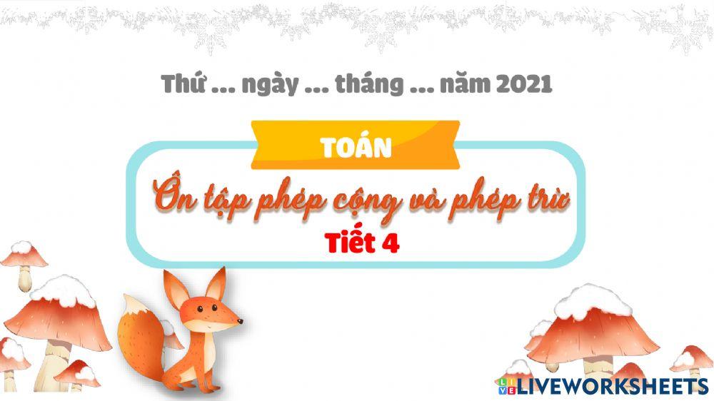 Ôn tập toán 18012022