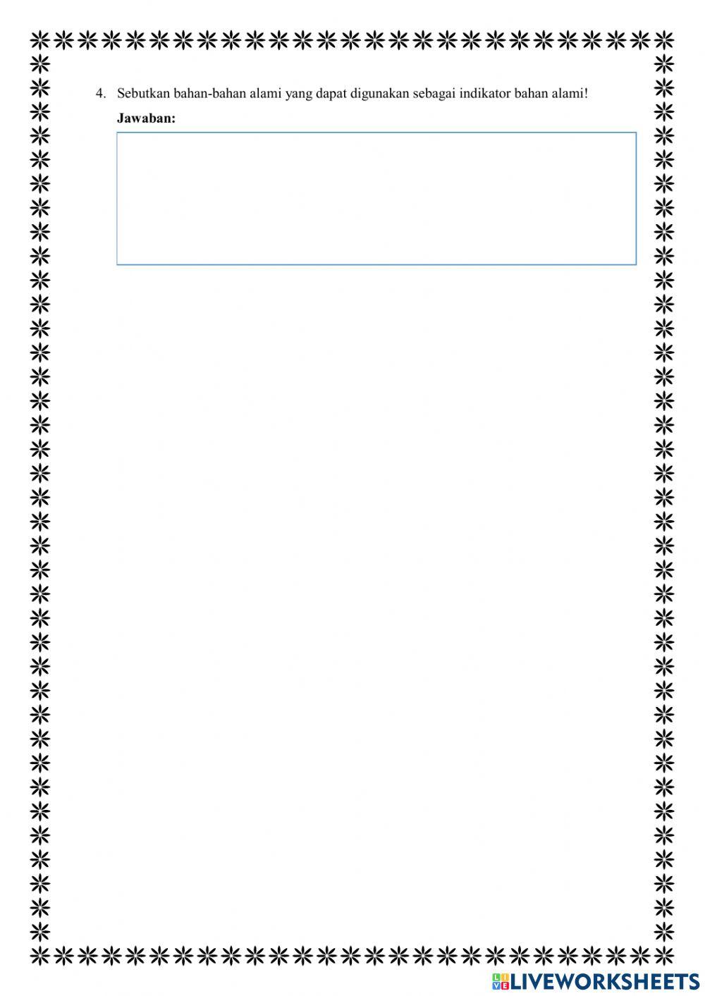 Evaluasi Indikator Asam BAsa