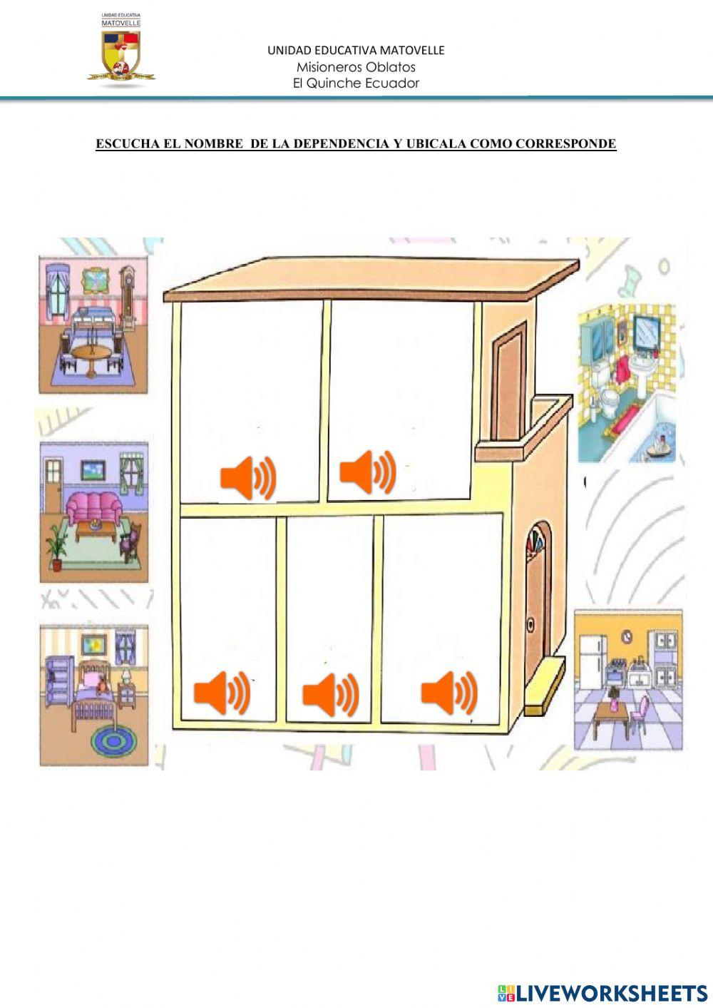 Dependencias de la casa