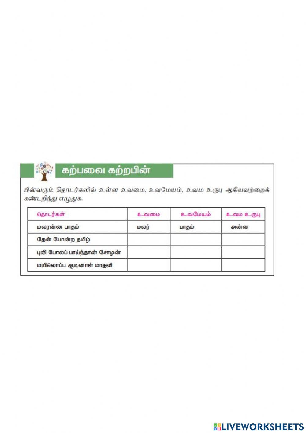 7th Std Tamil Term-3 Unit-1
