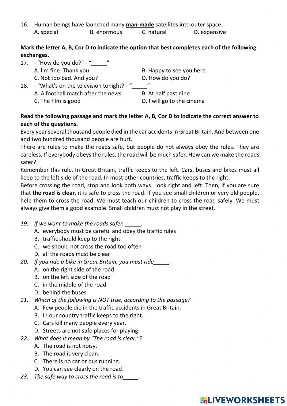 E9 - NTC 2022 - Đề 1