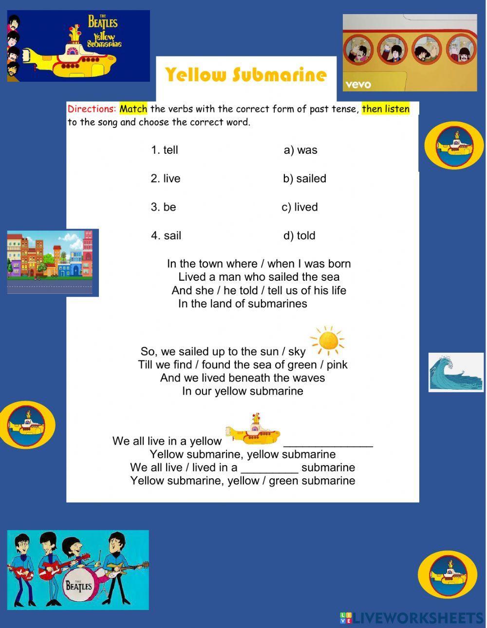 Yellow Submarine song