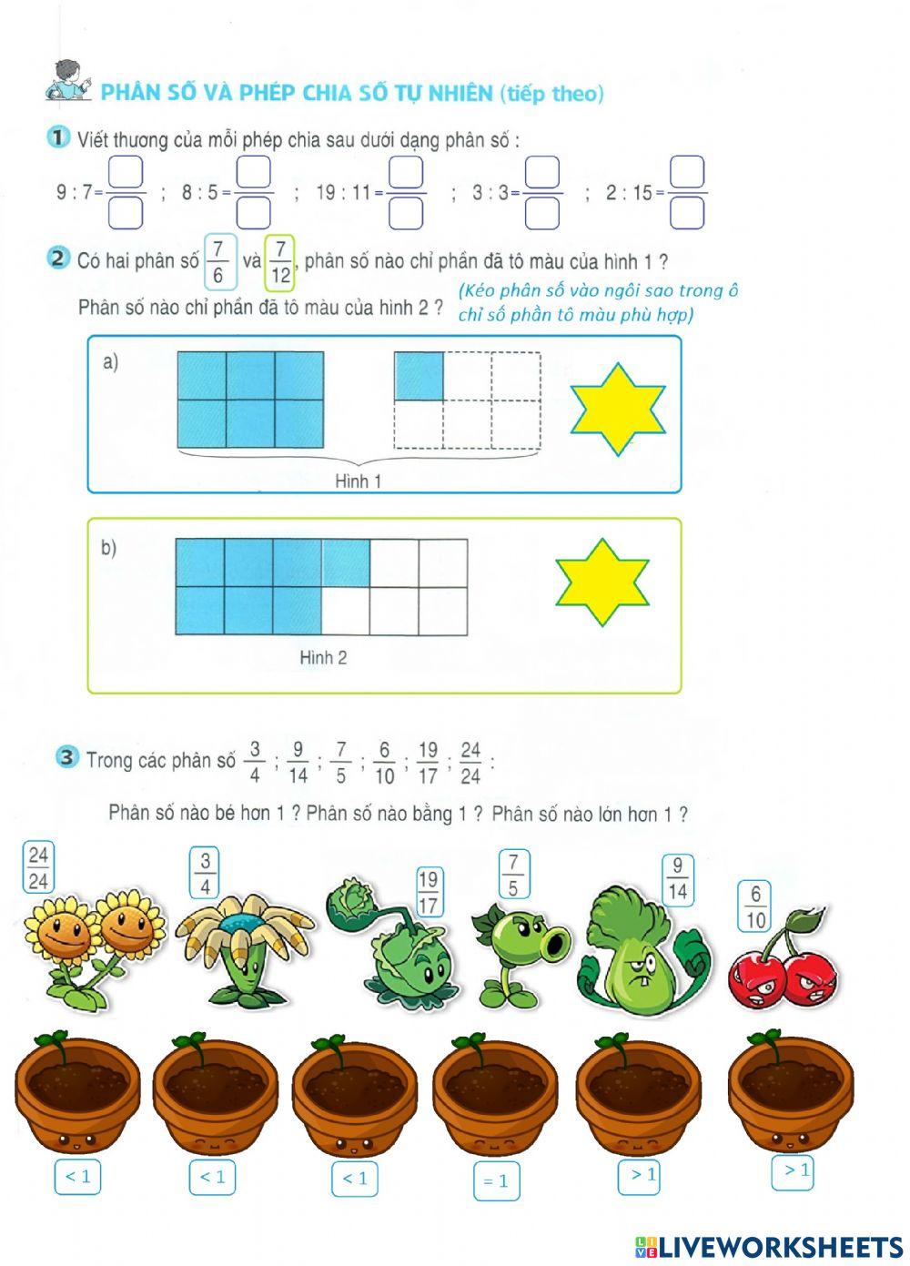 PC & phép chia STN tt