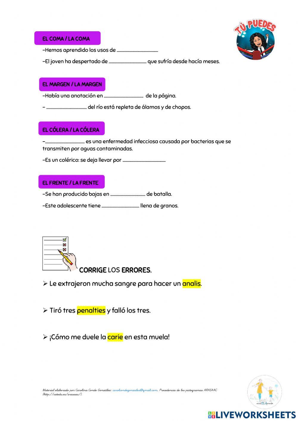 Homofonas,singular plural