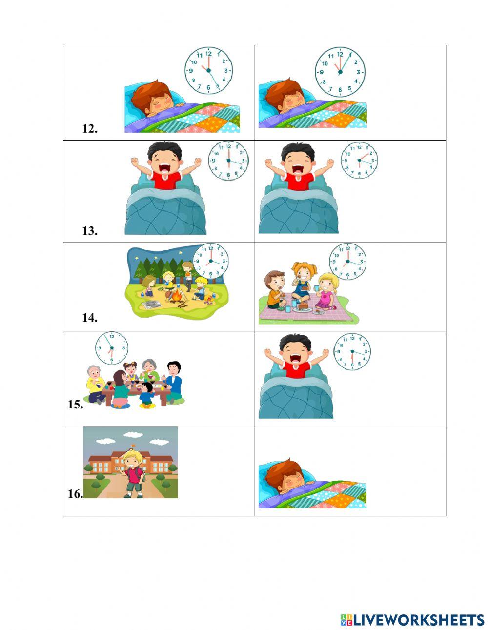 English test 1 grade 4
