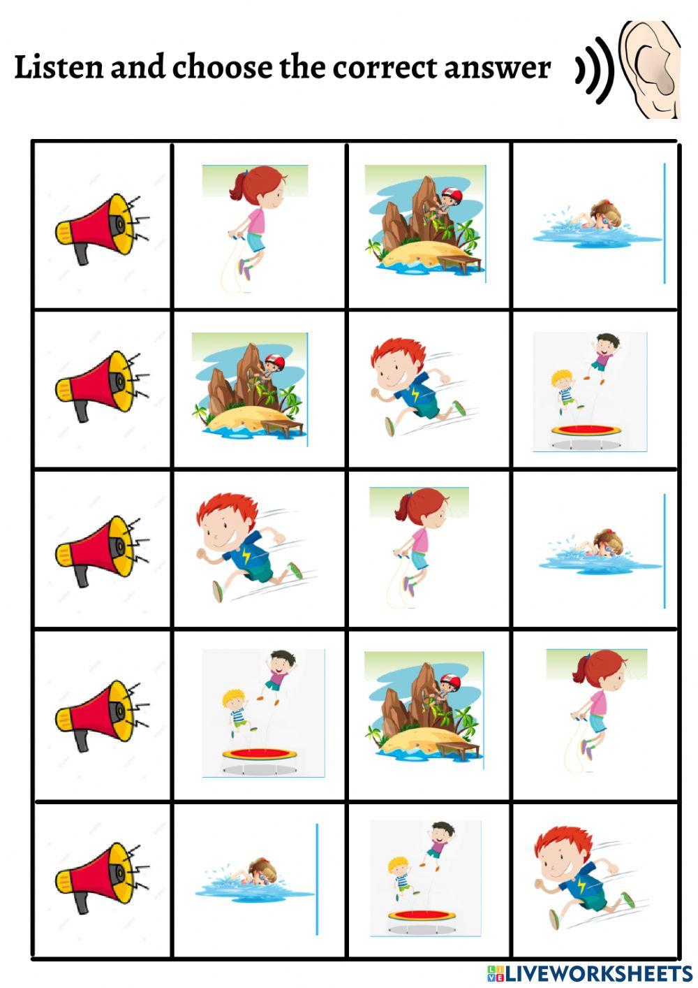 Sports and activities