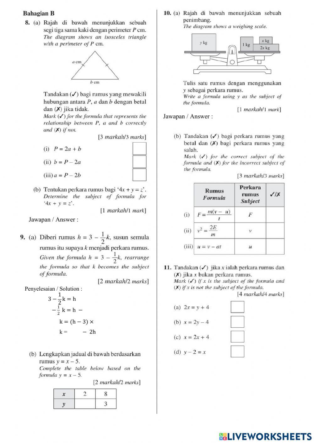 T2B3(1) Rumus Algebra