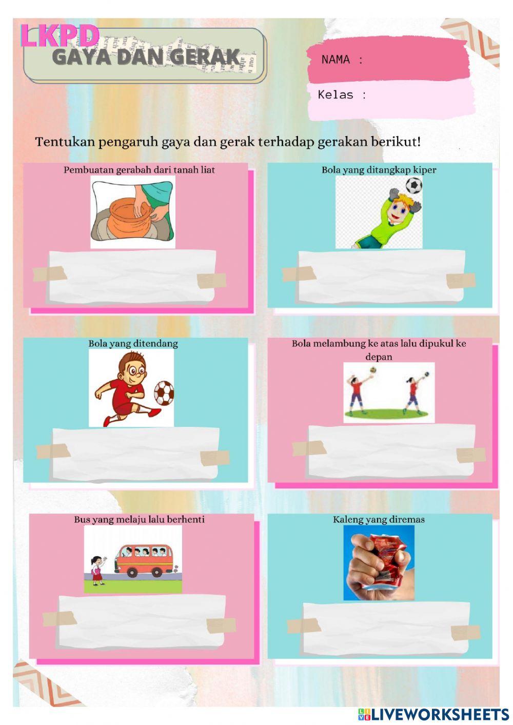 Gaya dan gerak ipa kelas 4