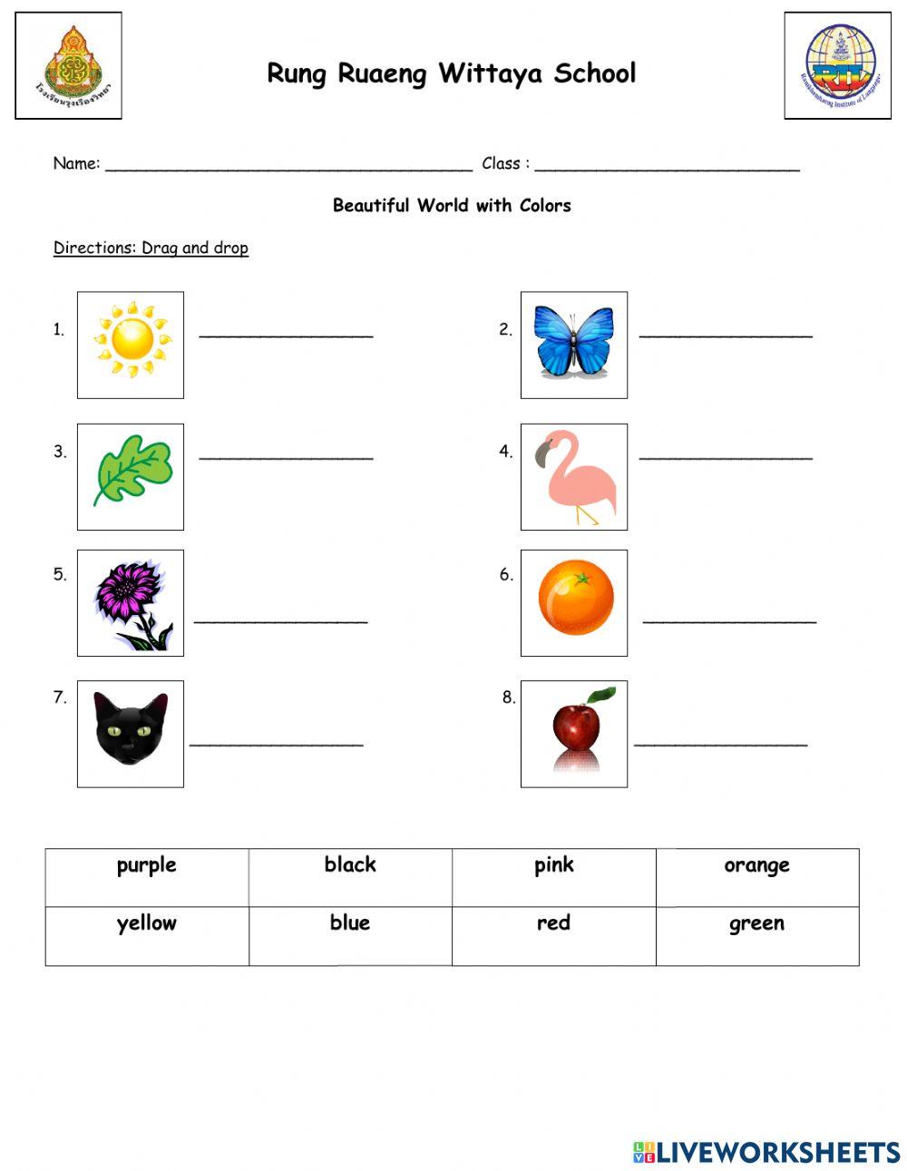 Beautiful World with Colors