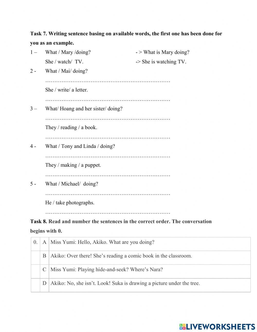 Look 2 - unit 8 - lesson 7