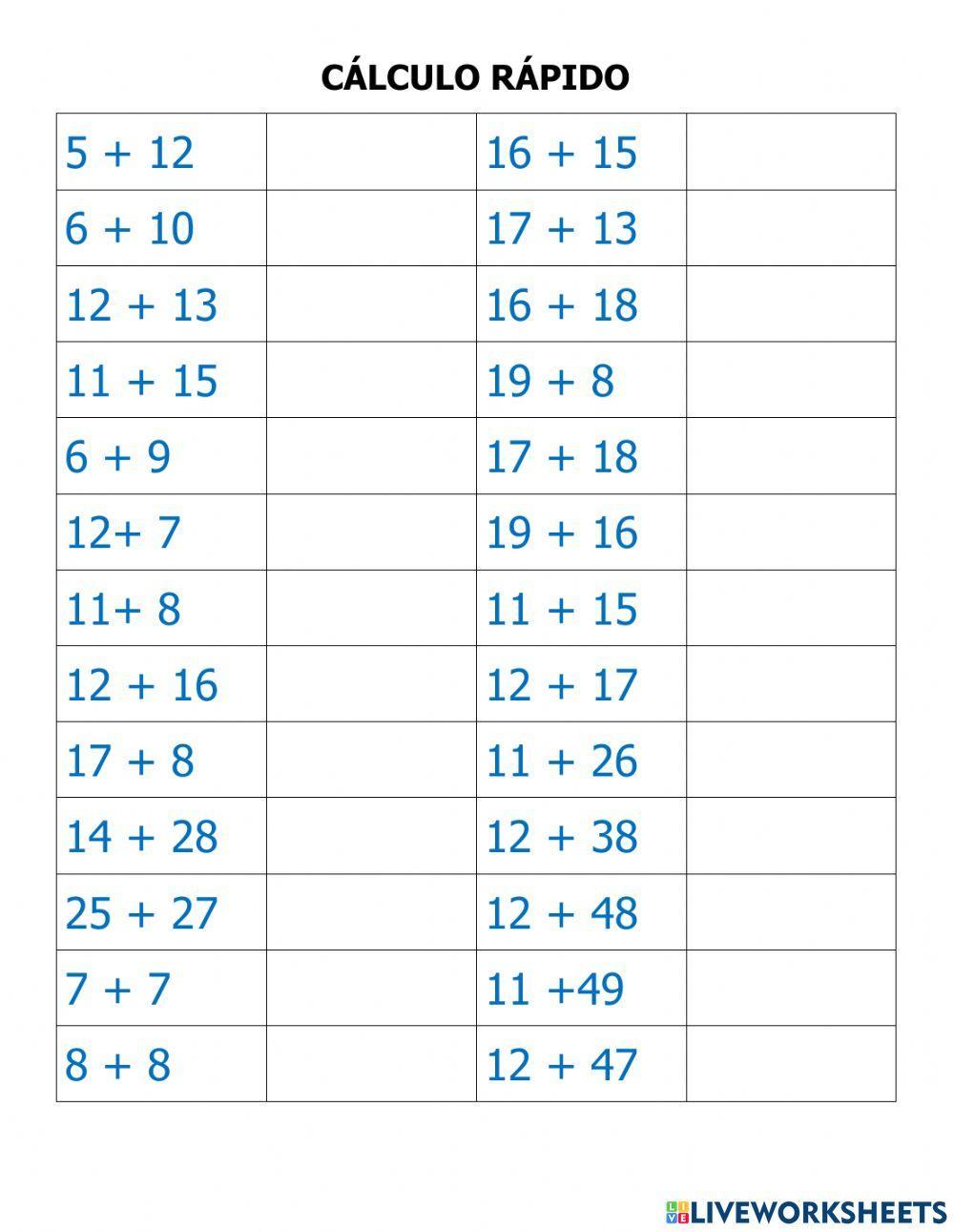 Lectura de números hasta la decena de millar