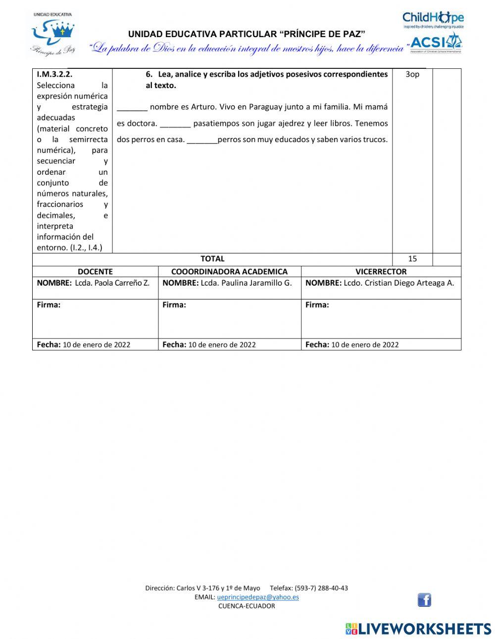 Prueba de lengua-nee