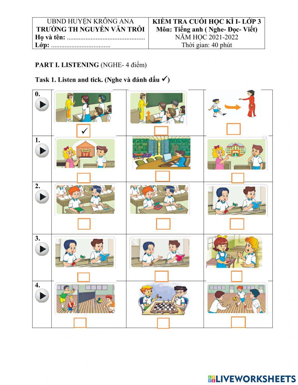 Bai kiem tra cuoi ki grade 3